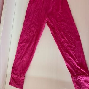 Vibrant Pink bamboo leggings 3T